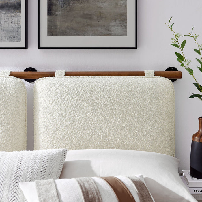 Anela Wall-Mounted Upholstered Headboard