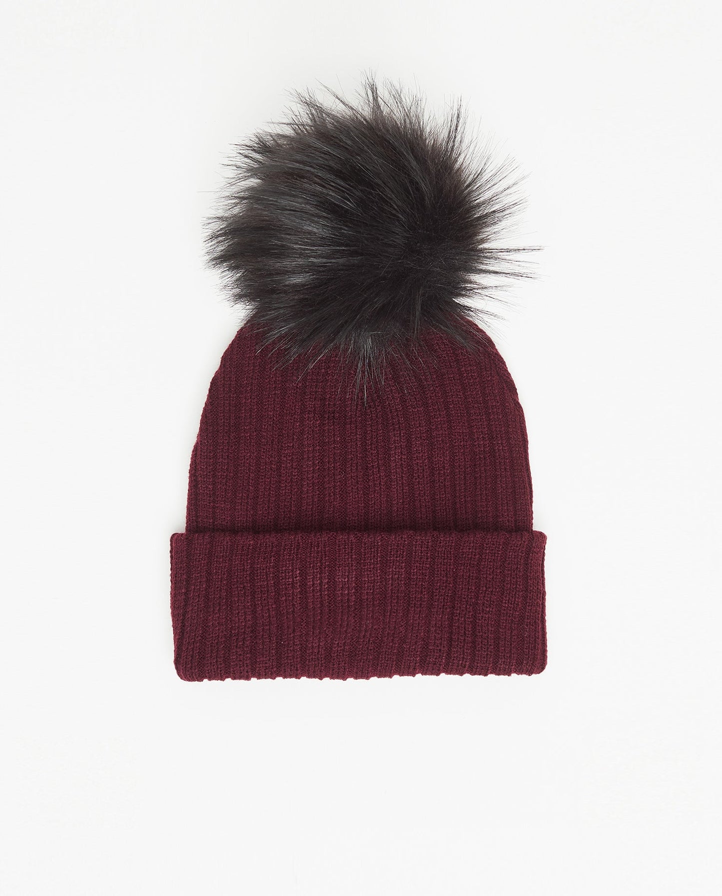 Knit Beanie Burgundy