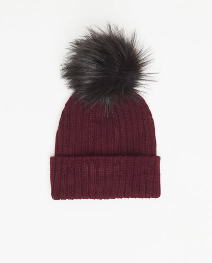 Knit Beanie Burgundy