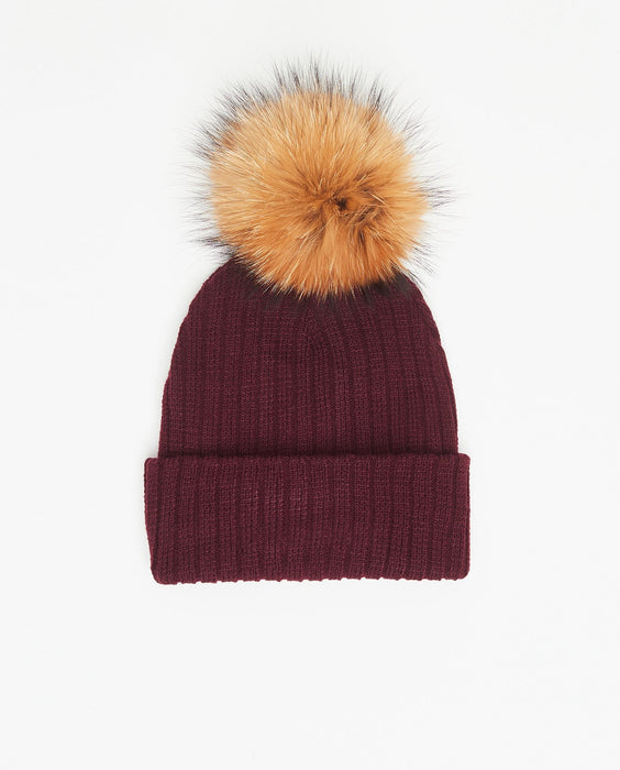 Knit Beanie Burgundy