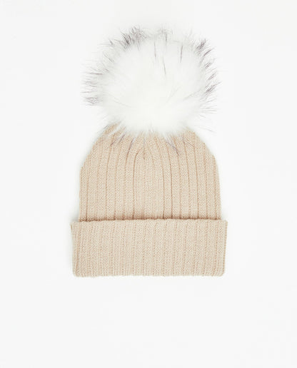 Knit Beanie Crème