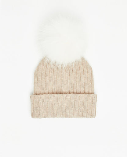 Knit Beanie Crème