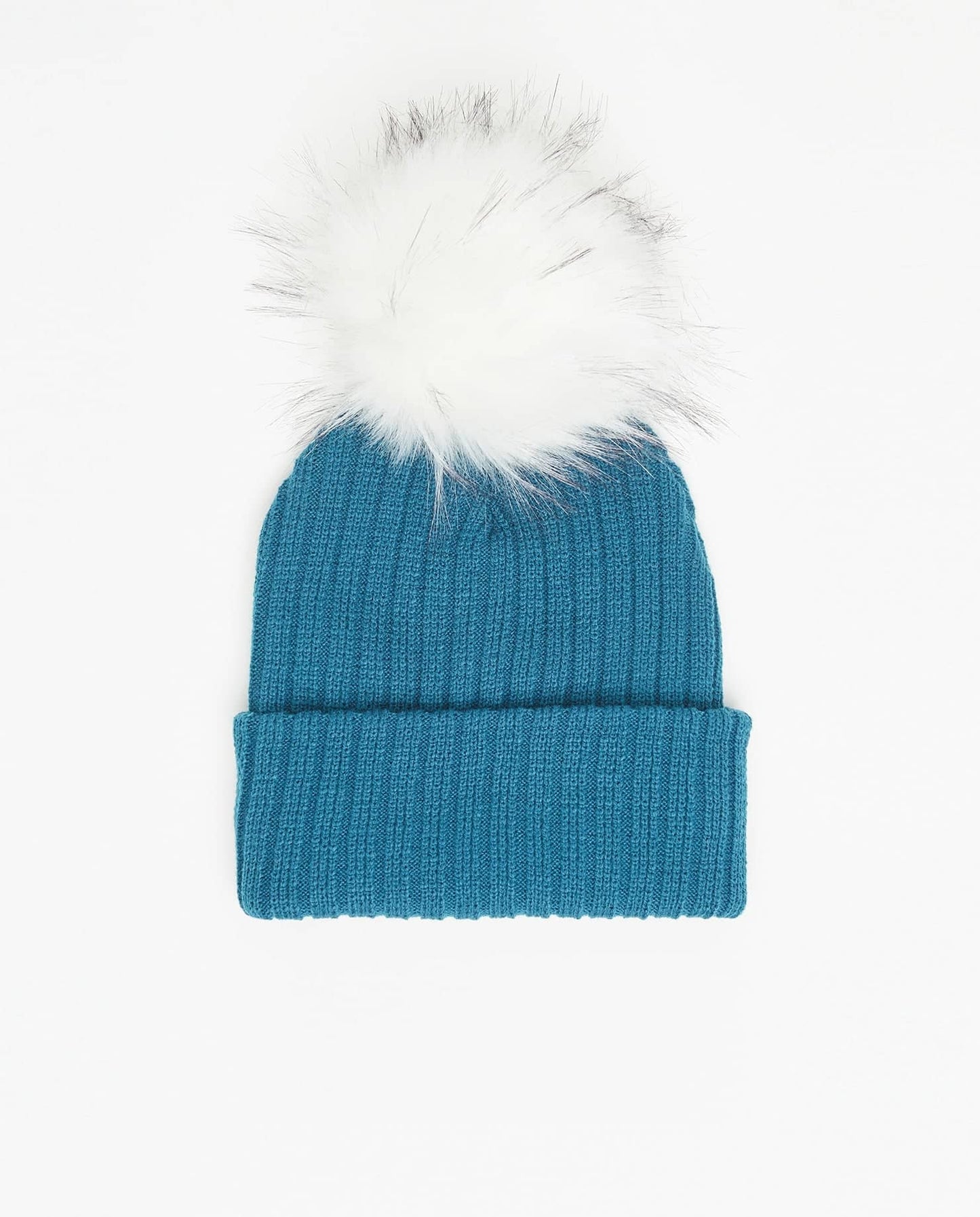 Tuque Enfant Doublée Turquoise - Vegan