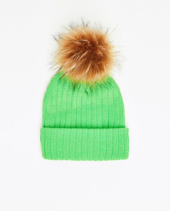 Knit Beanie Green