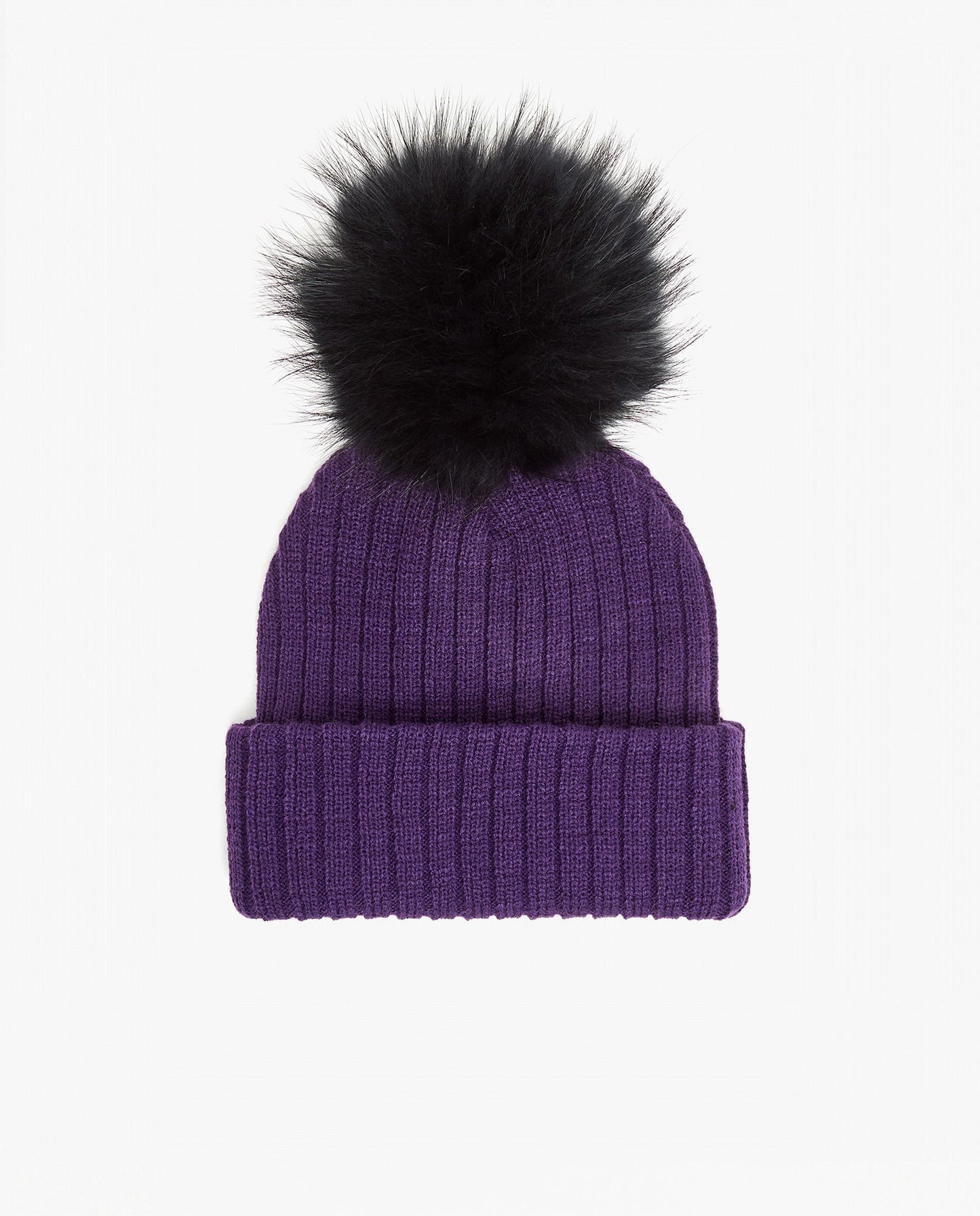 Bonnet Tricot Aubergine