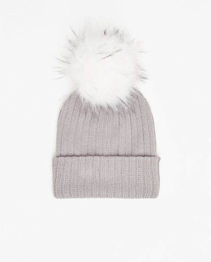 Knit Beanie Grey