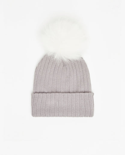 Knit Beanie Gris