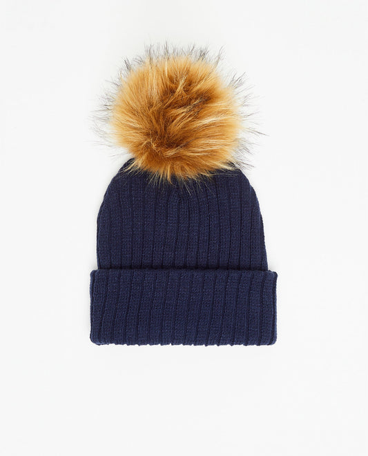 Tuque Enfant Doublée Marine - Vegan