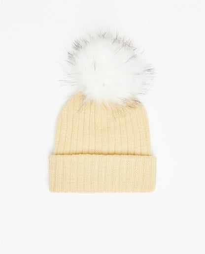 Knit Beanie Lemon