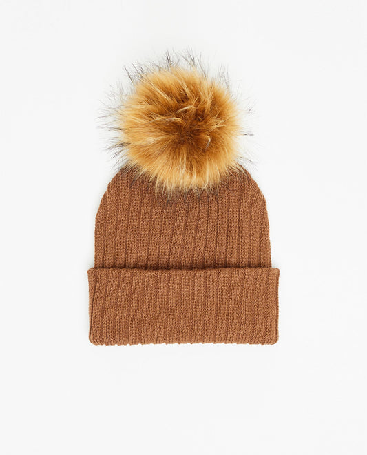 Tuque Enfant Doublée Moka - Vegan