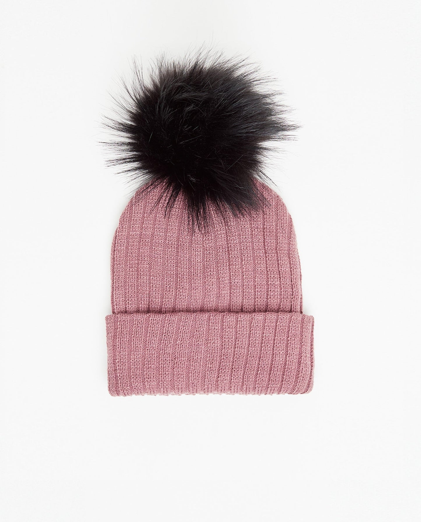 Kid Knit Beanie Lila - Vegan