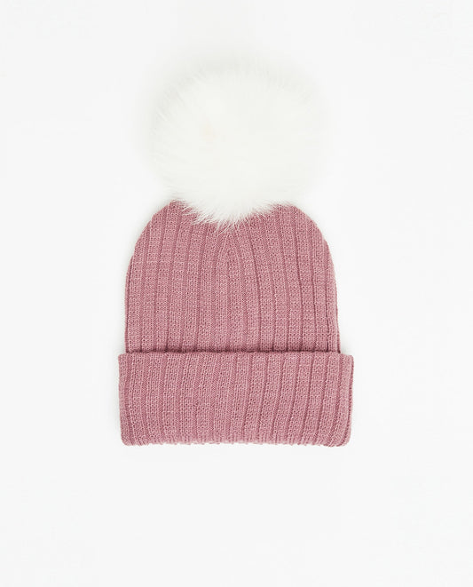 Knit Beanie Lila