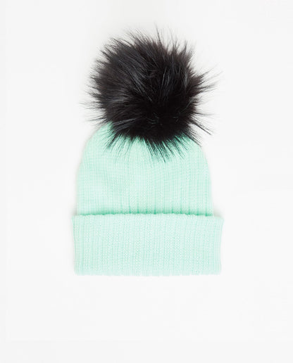 Knit Beanie Aqua