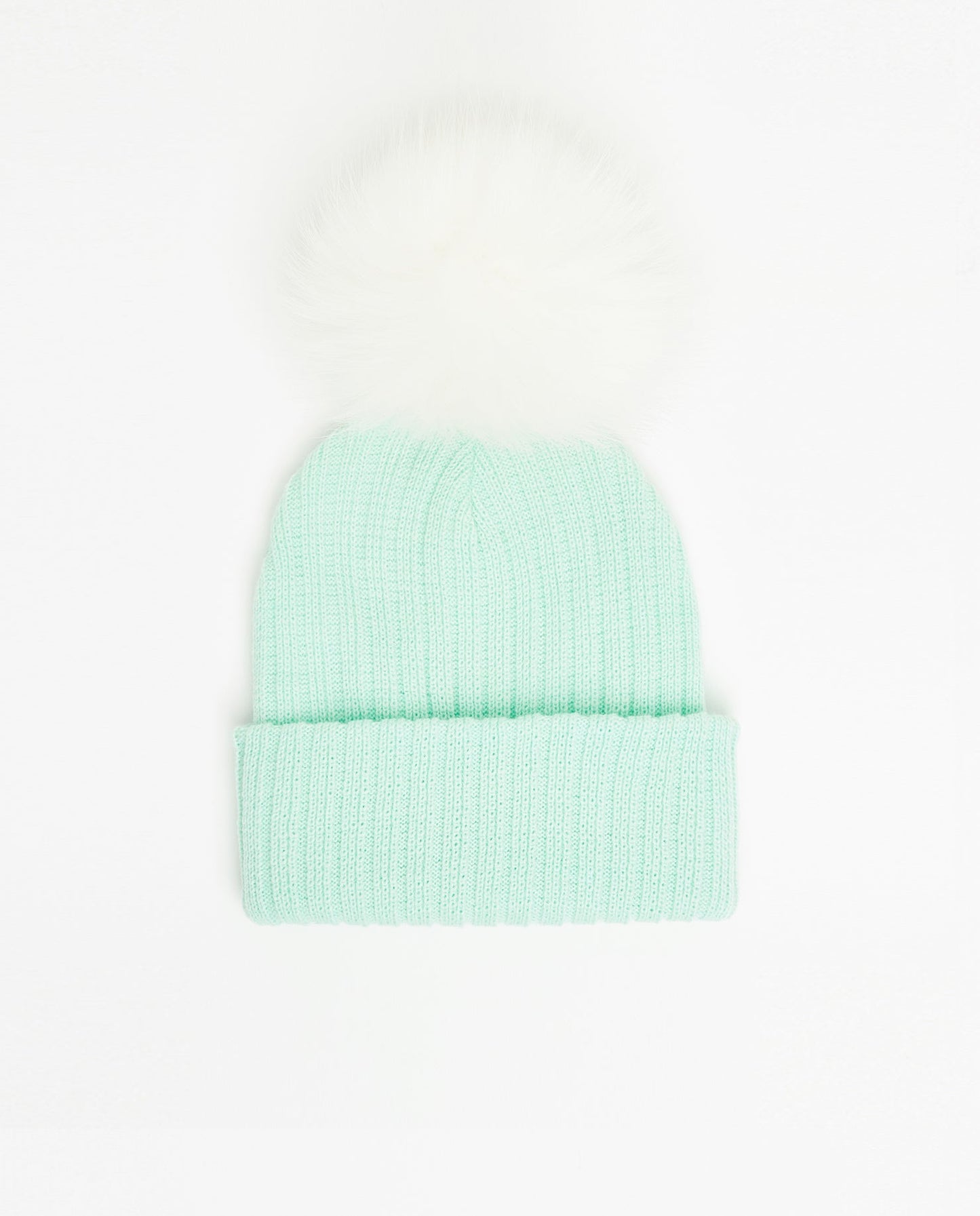 Knit Beanie Aqua