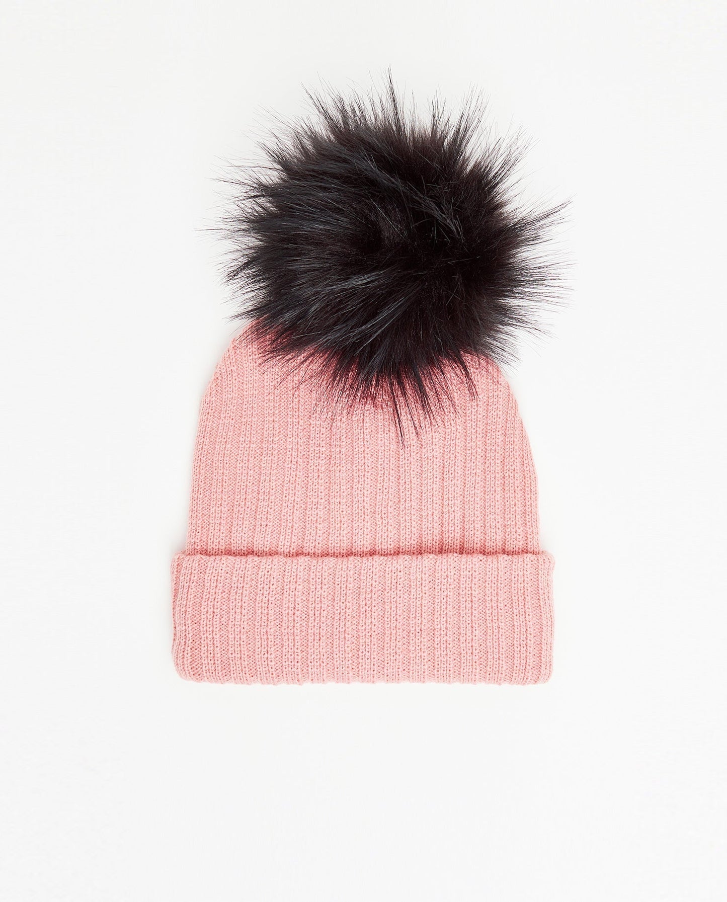 Knit Beanie Matte Pink