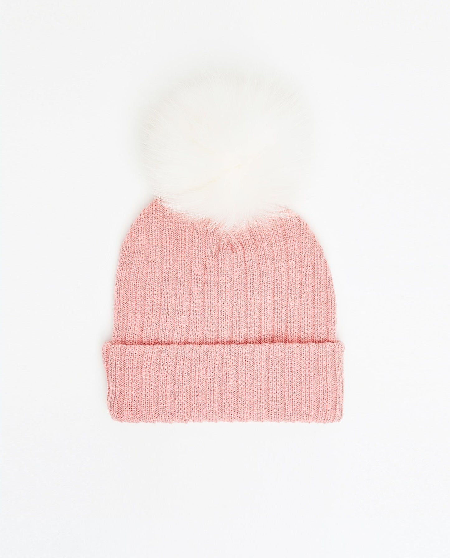 Tuque Enfant Doublée Matte Pink