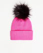 Knit Beanie Fuschia