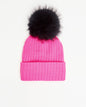 Knit Beanie Fuschia