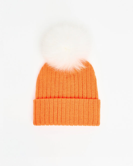 Knit Beanie Fire Burning