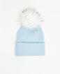 Tuque Adulte Doublée Baby Blue - Vegan