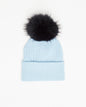 Tuque Adulte Doublée Baby Blue