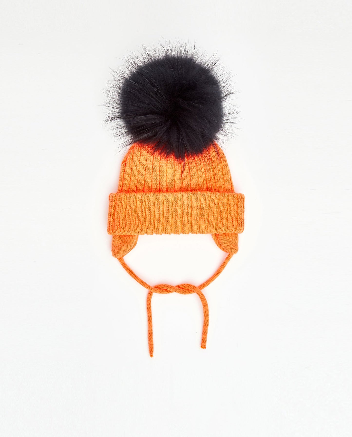 Tuque Enfant Doublée avec Cordons Fire Burning