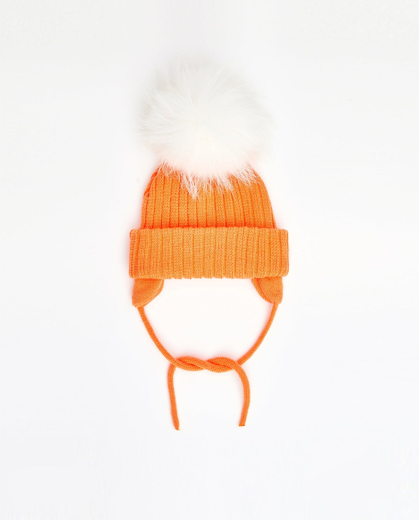 Tuque Enfant Doublée avec Cordons Fire Burning