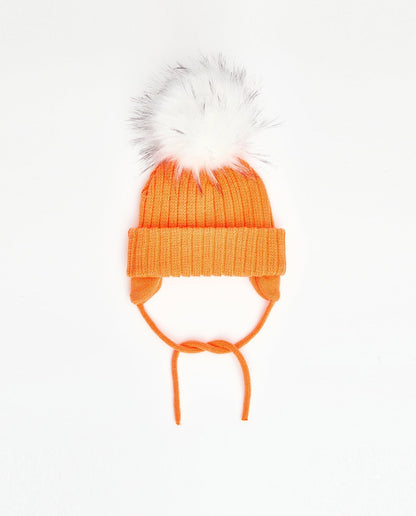 Knit Beanie Fire Burning