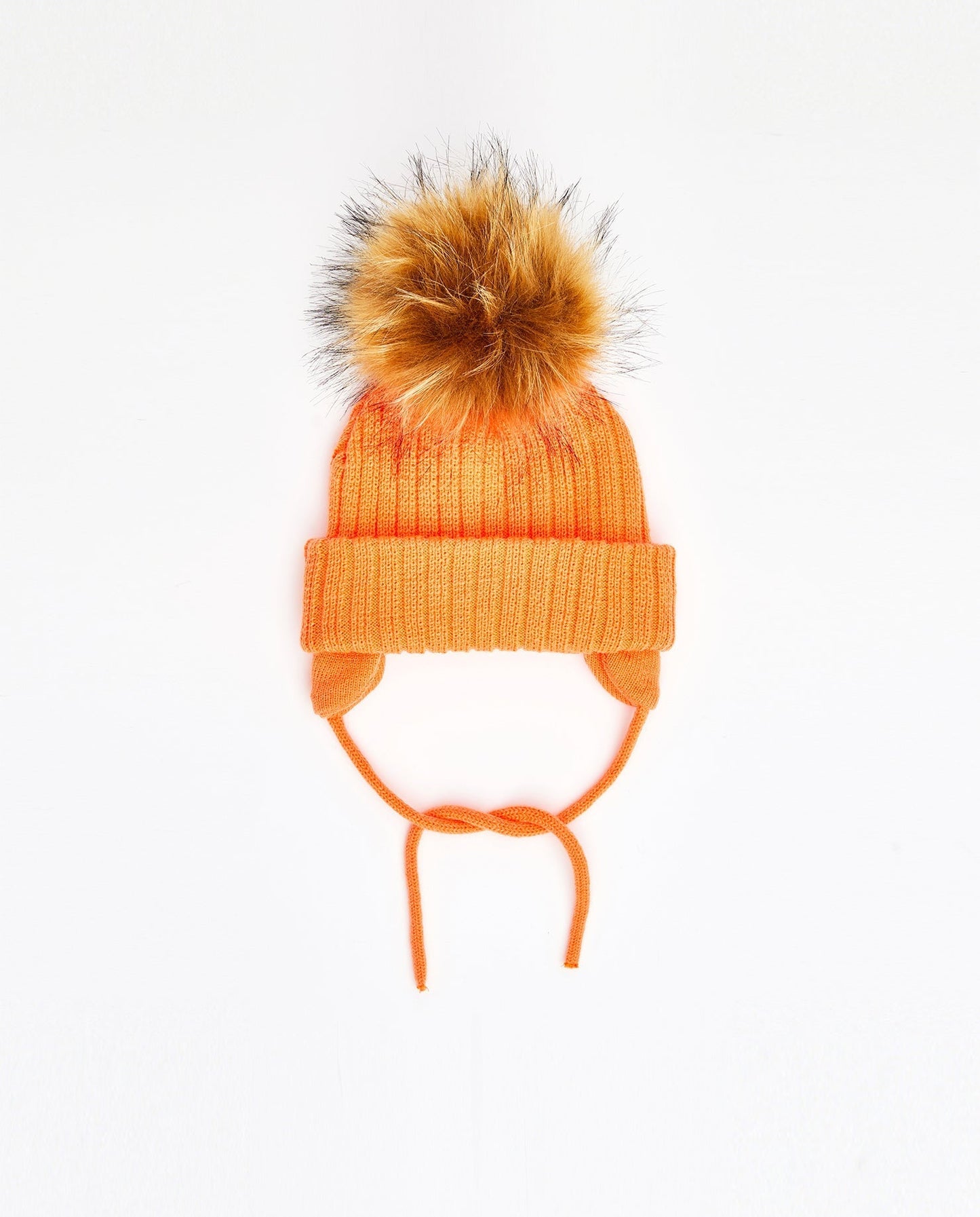 Knit Beanie Fire Burning