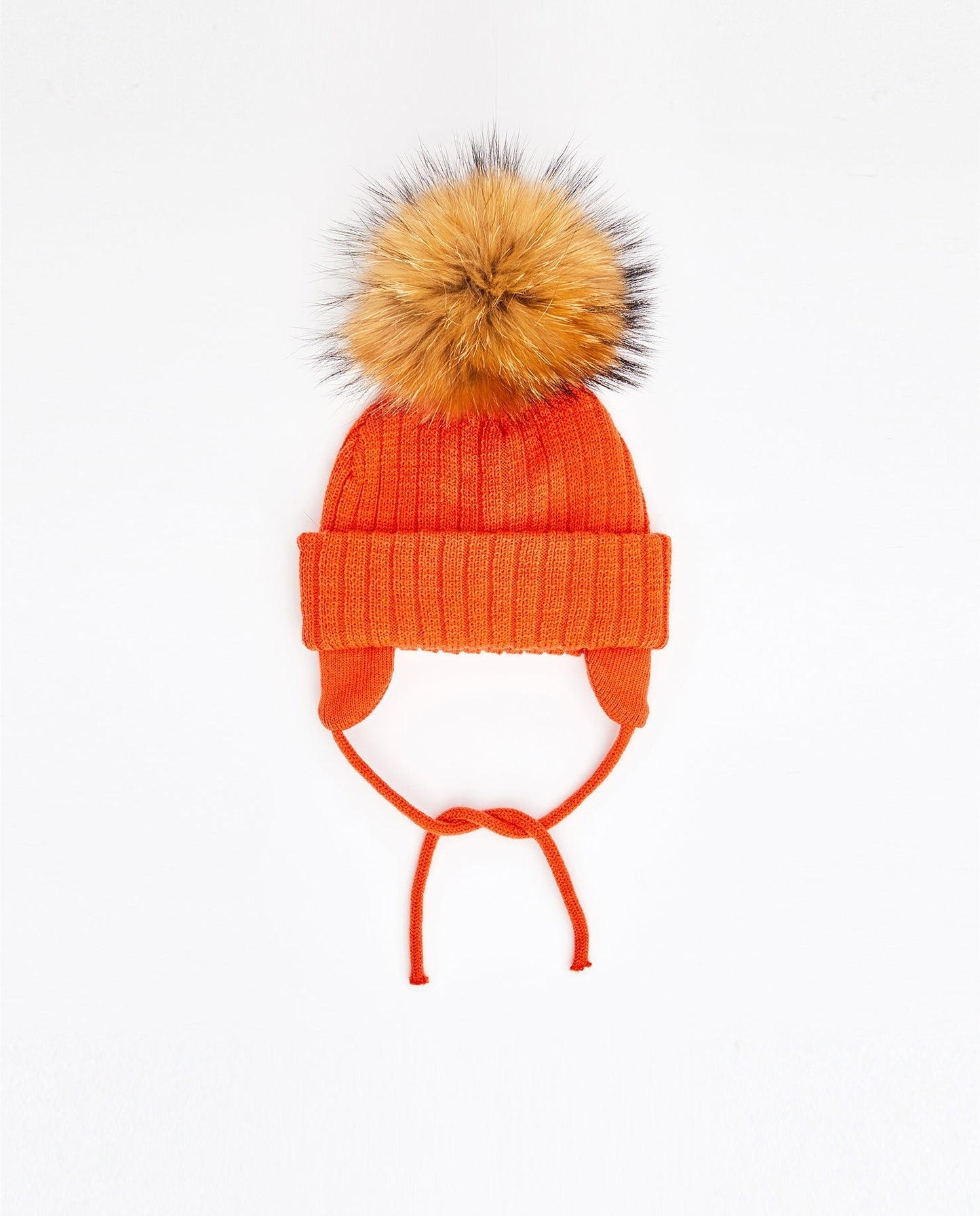 Tuque Enfant Doublée avec Cordons Spicy