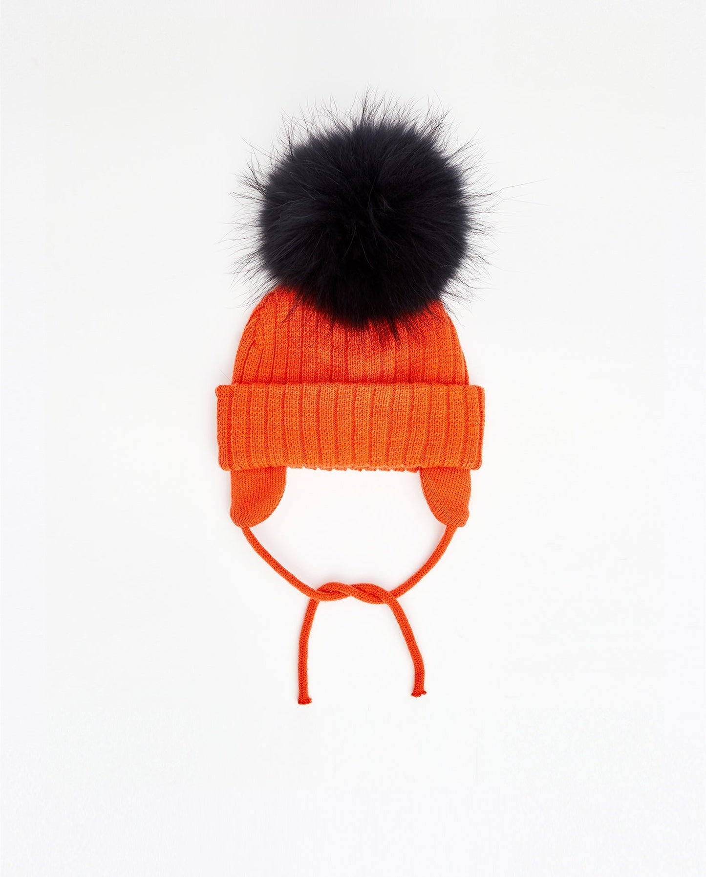 Tuque Enfant Doublée avec Cordons Spicy