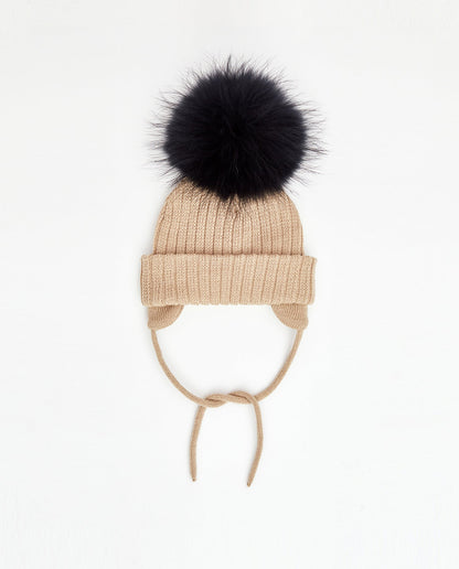 Knit Beanie Crème