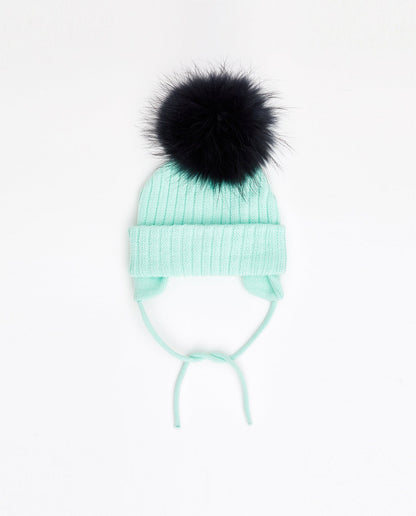 Knit Beanie Aqua