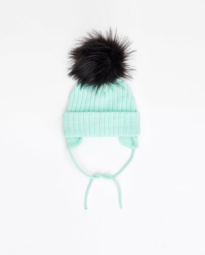 Knit Beanie Aqua