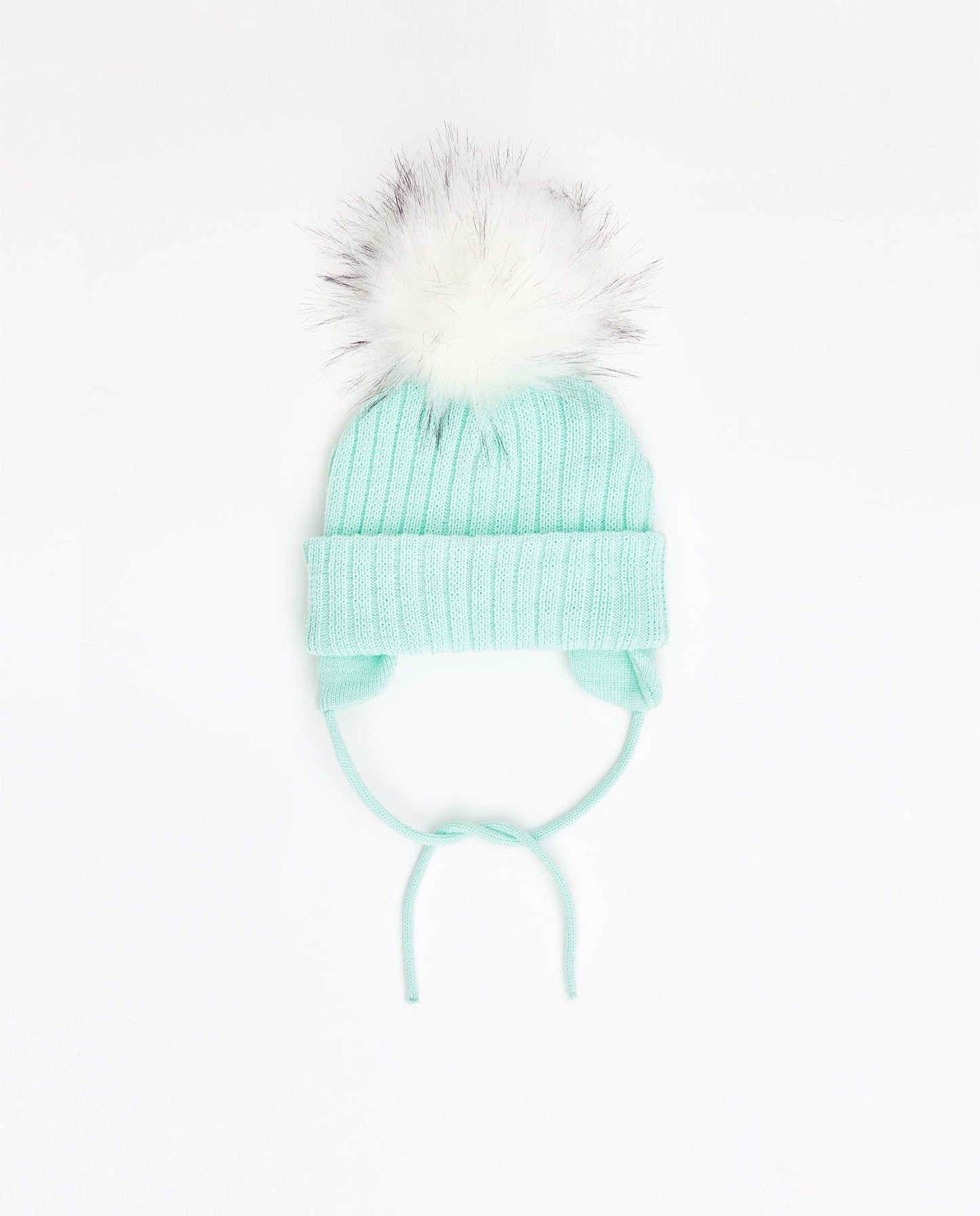 Tuque Bébé Doublée Aqua - Vegan