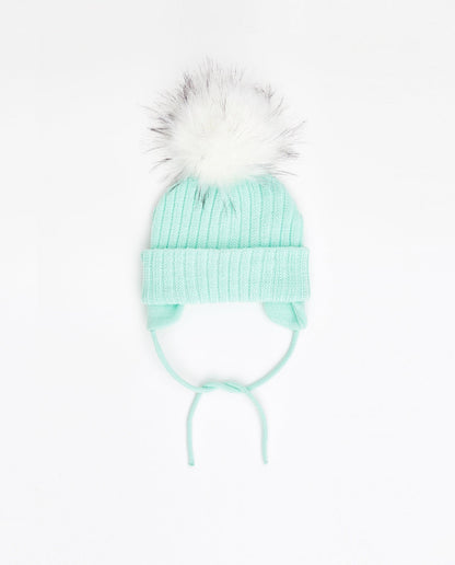 Knit Beanie Aqua