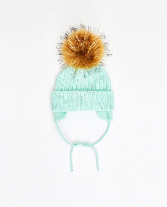 Bonnet en tricot Aqua