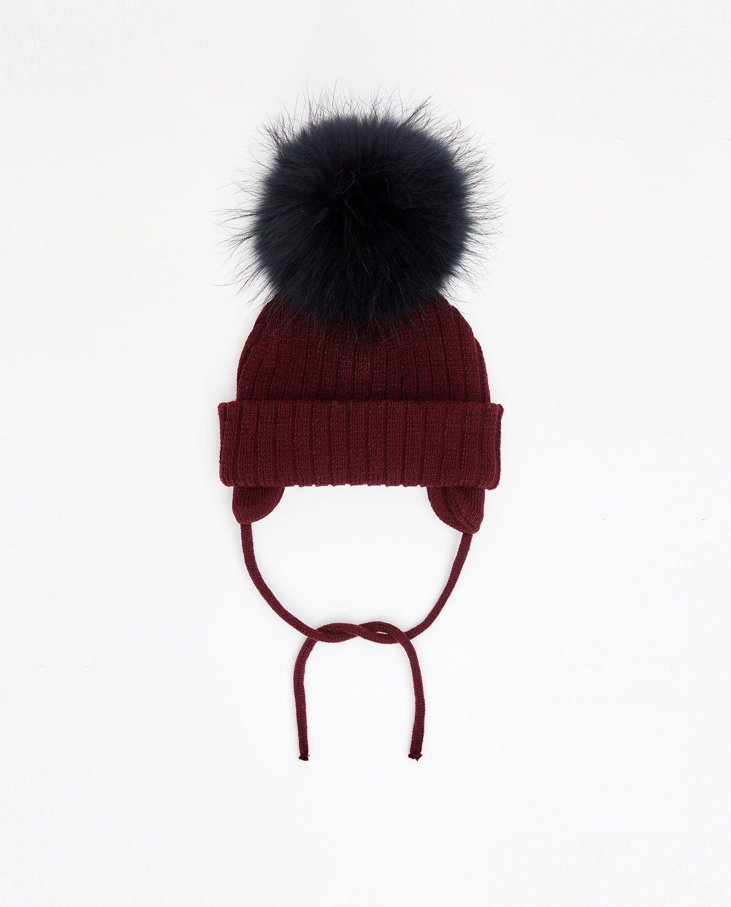 Tuque Nouveau-Né Doublée Bourgogne