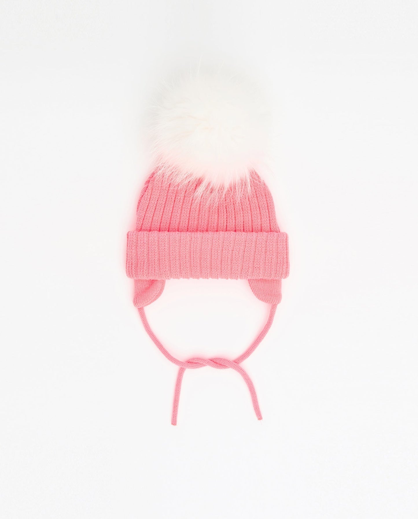 Tuque Nouveau-Né Doublée Flamingo