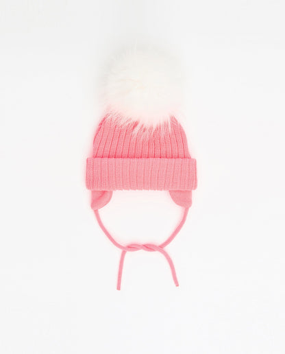 Knit Beanie Flamingo