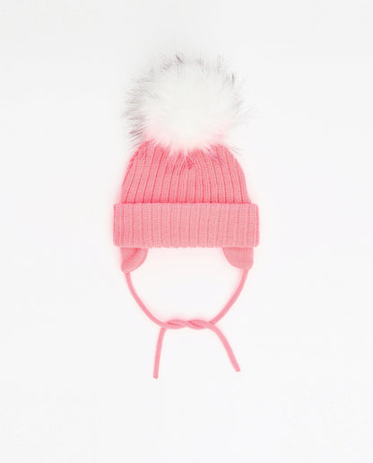 Knit Beanie Flamingo