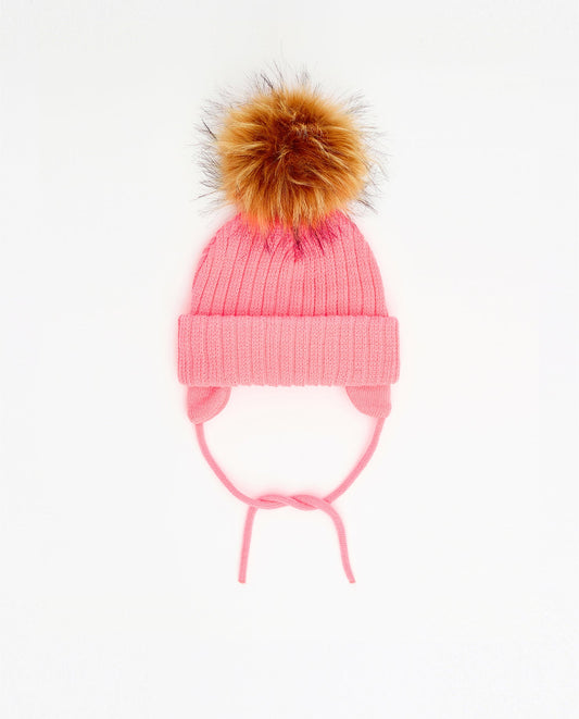 Tuque Bébé Doublée Flamingo - Vegan