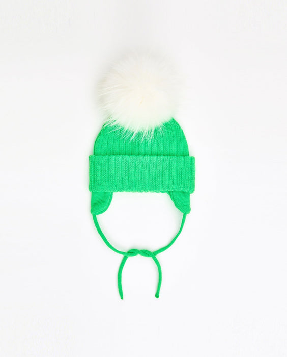 Knit Beanie Green