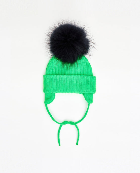 Knit Beanie Green