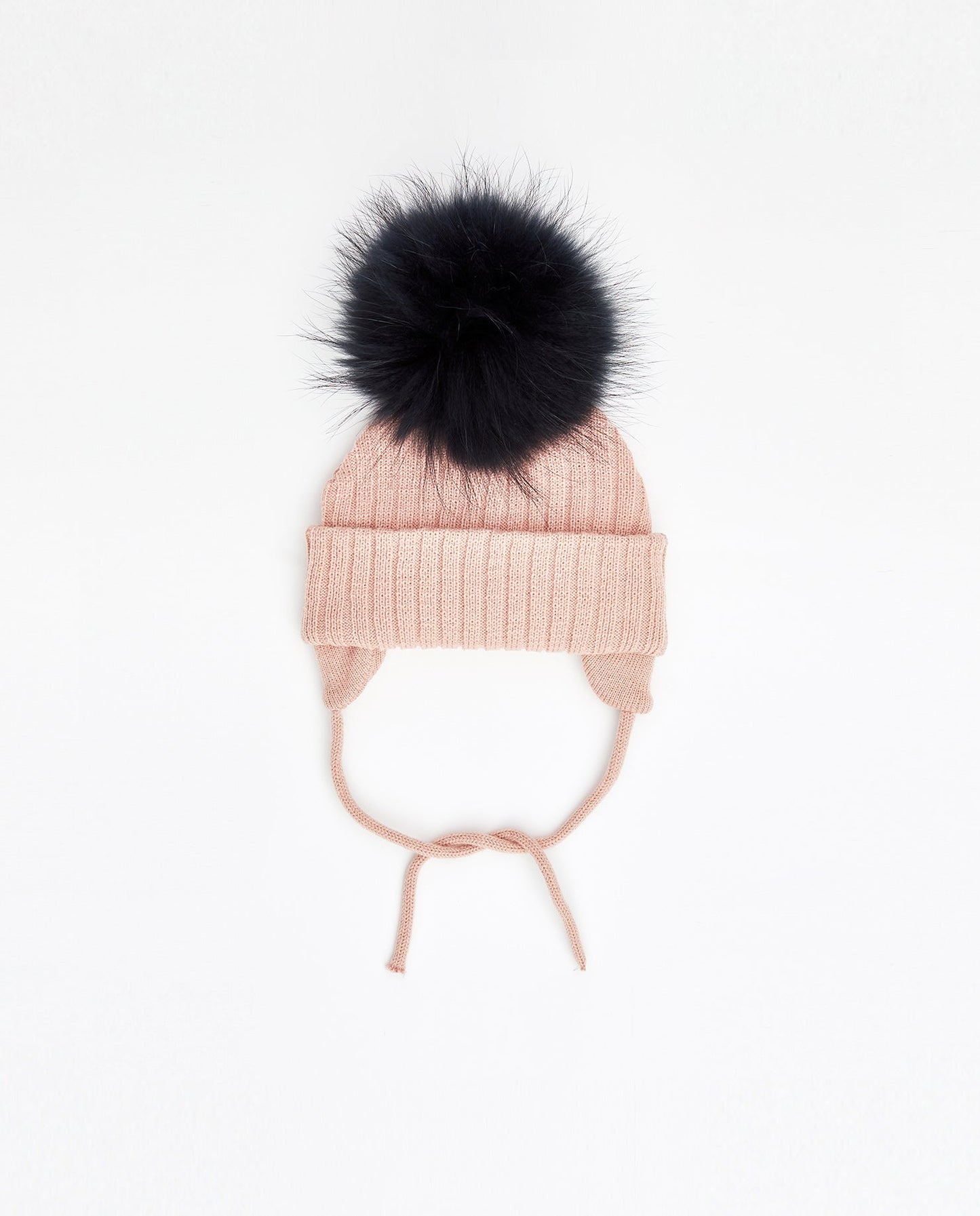 Knit Beanie Matte Pink