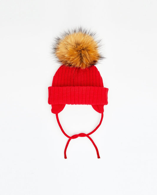 Tuque Enfant Doublée avec Cordons Be Silly