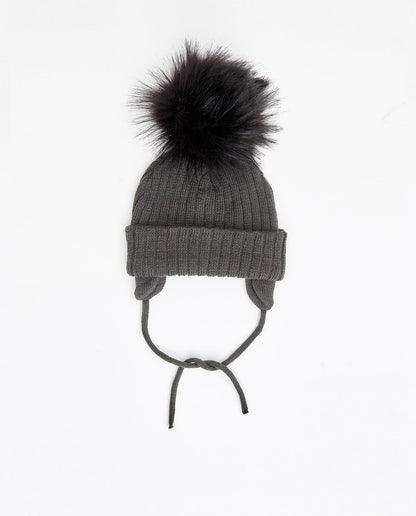 Knit Beanie Charcoal