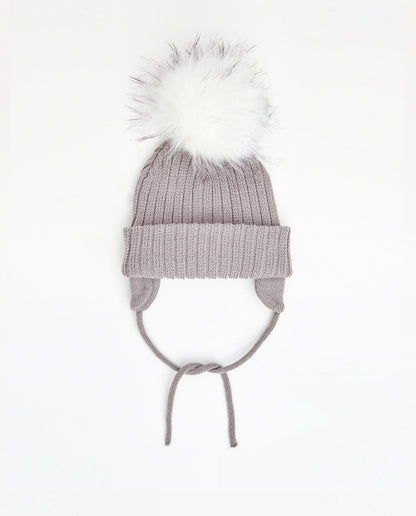 Knit Beanie Grey