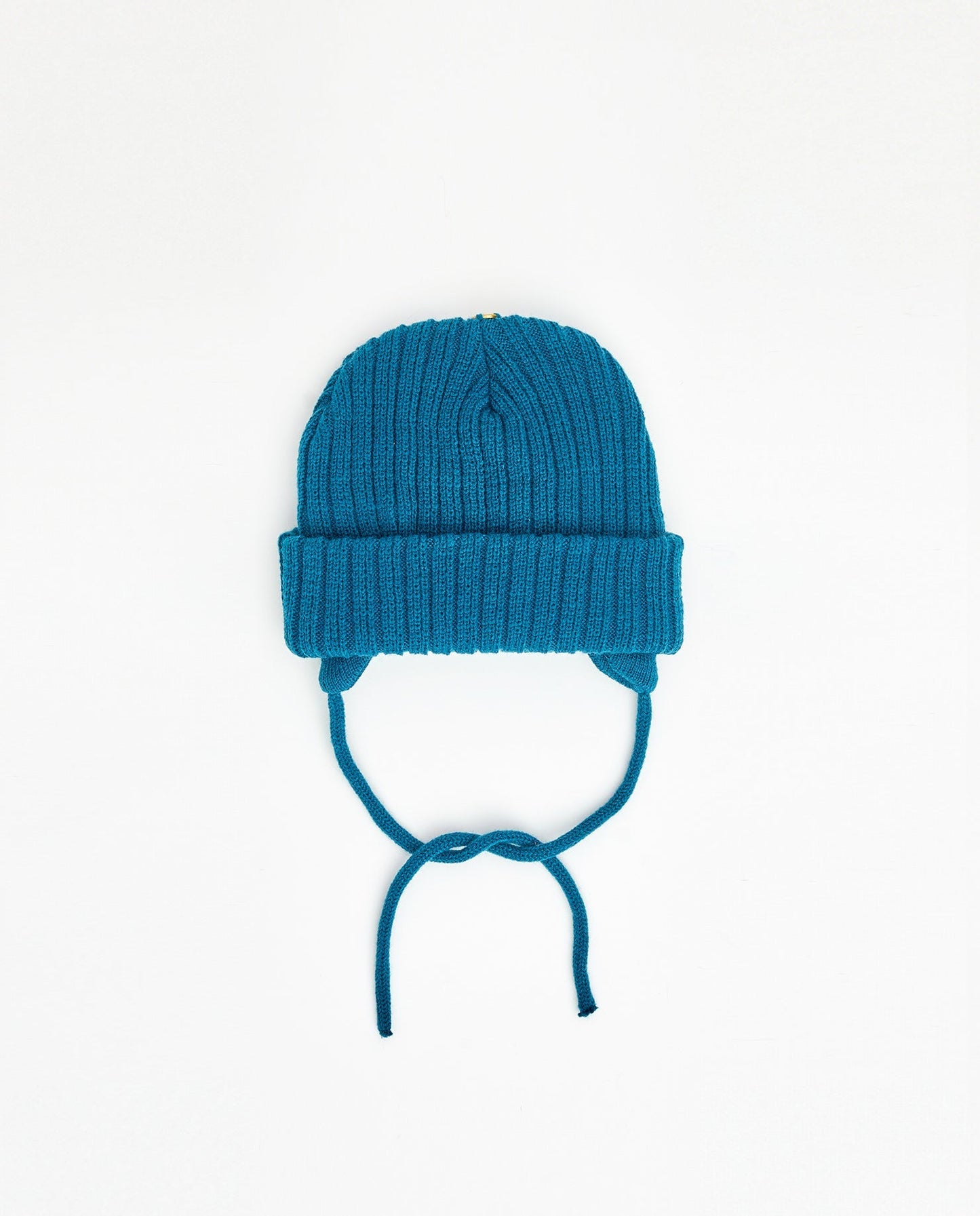 Bonnet en tricot - Sans pompon - Enfant 2-6T avec cordons de serrage 