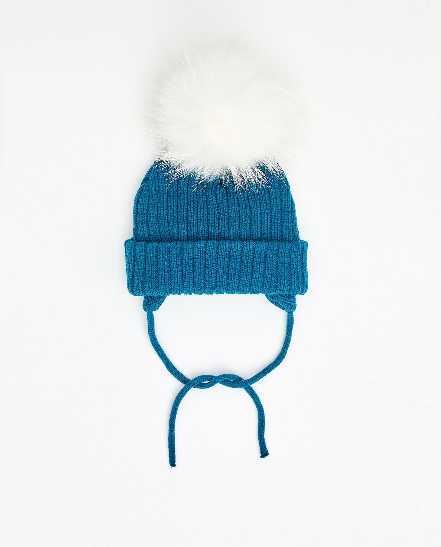 Tuque Bébé Doublée Turquoise